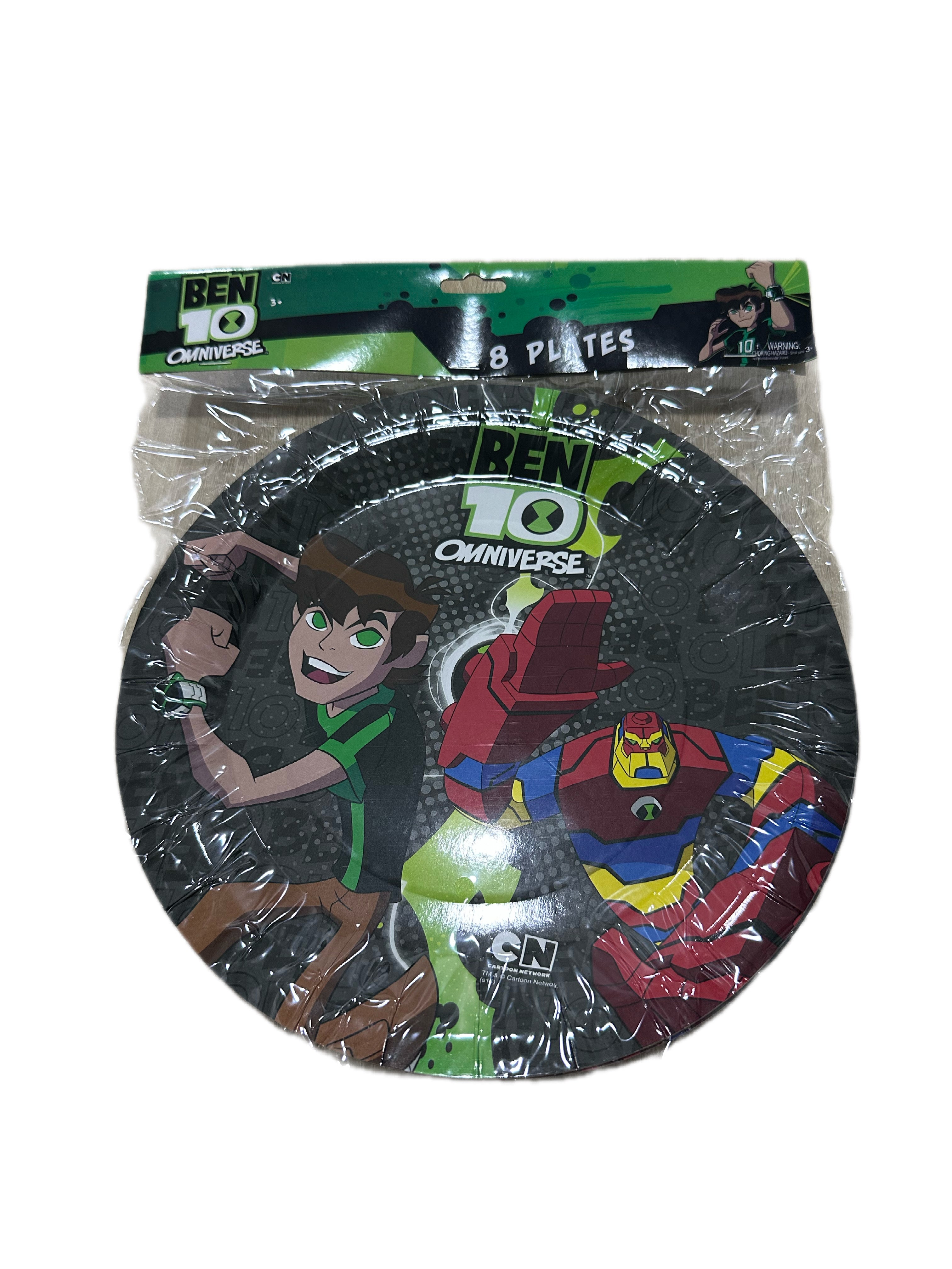 Ben 10 Paper Plates 12 Pack