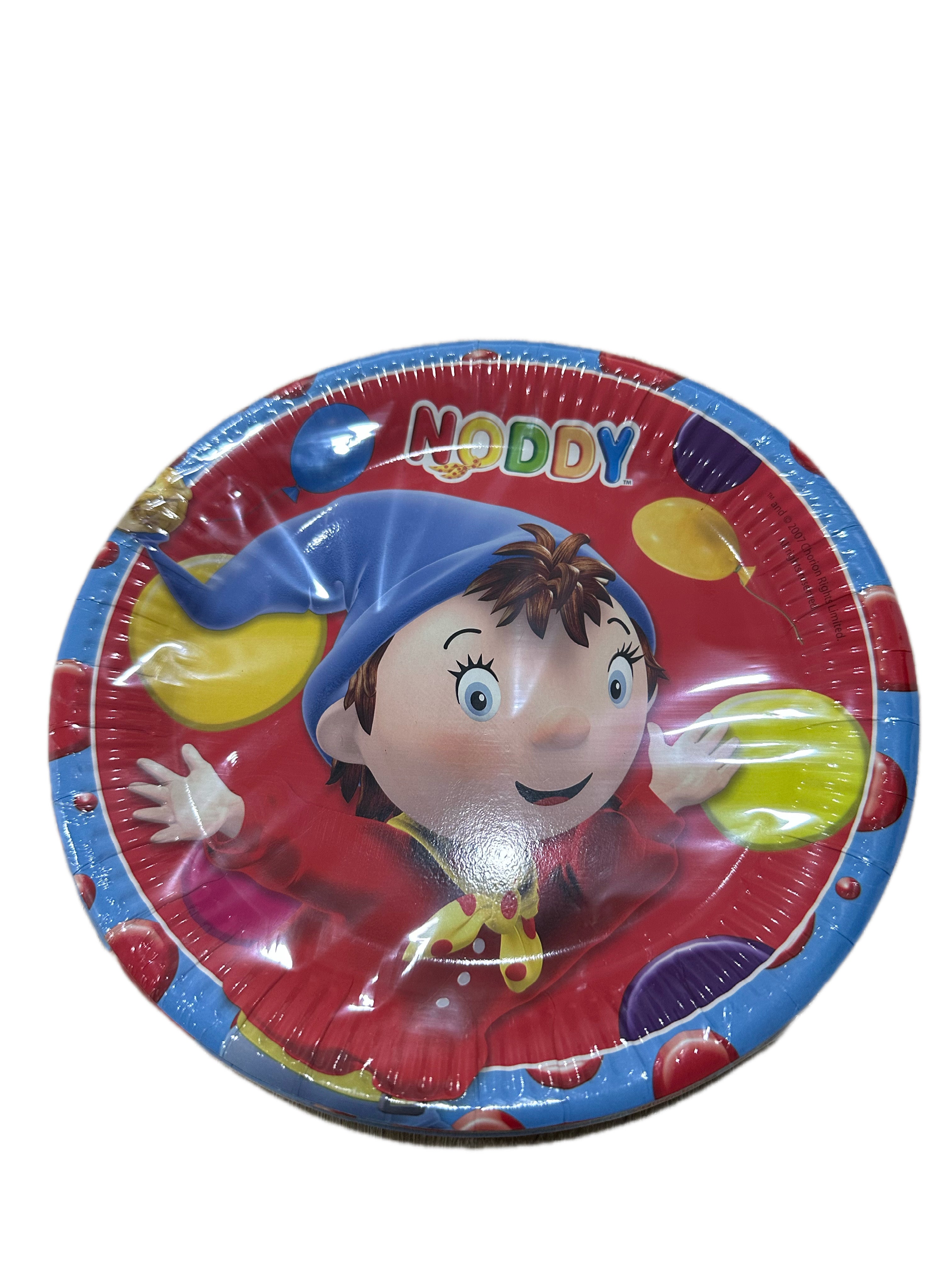 Noddy Paper Plates 12 Pack